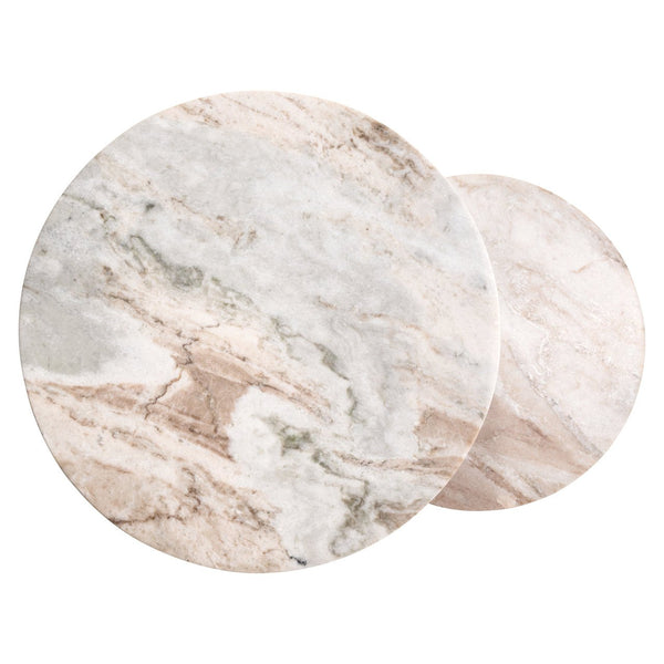 End table Bottega Blush beige (Set of 2) - Canwell Interiors Limited - Richmond
