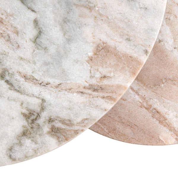 End table Bottega Blush beige (Set of 2) - Canwell Interiors Limited - Richmond