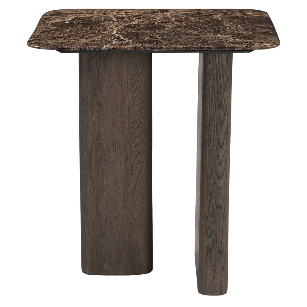 End table Castello Smoked charchoal marble top - Canwell Interiors Limited - Richmond