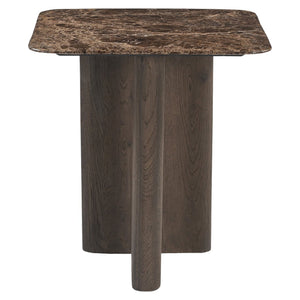 End table Castello Smoked charchoal marble top - Canwell Interiors Limited - Richmond