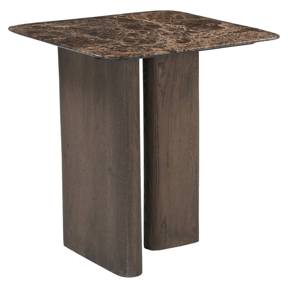 End table Castello Smoked charchoal marble top - Canwell Interiors Limited - Richmond