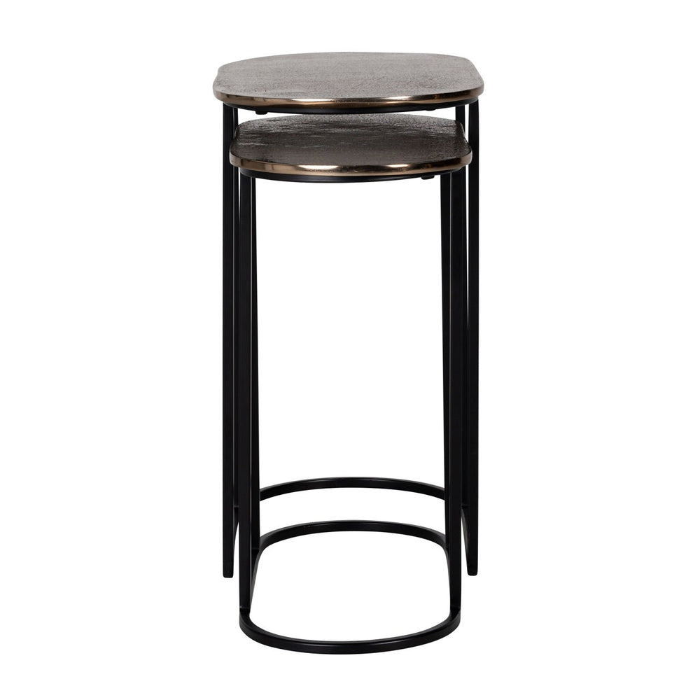 End table Chandon champagne gold (Set of 2) - Canwell Interiors Limited - Richmond
