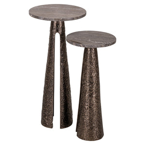 End table Eldora bronze 25Ø - Canwell Interiors Limited - Richmond