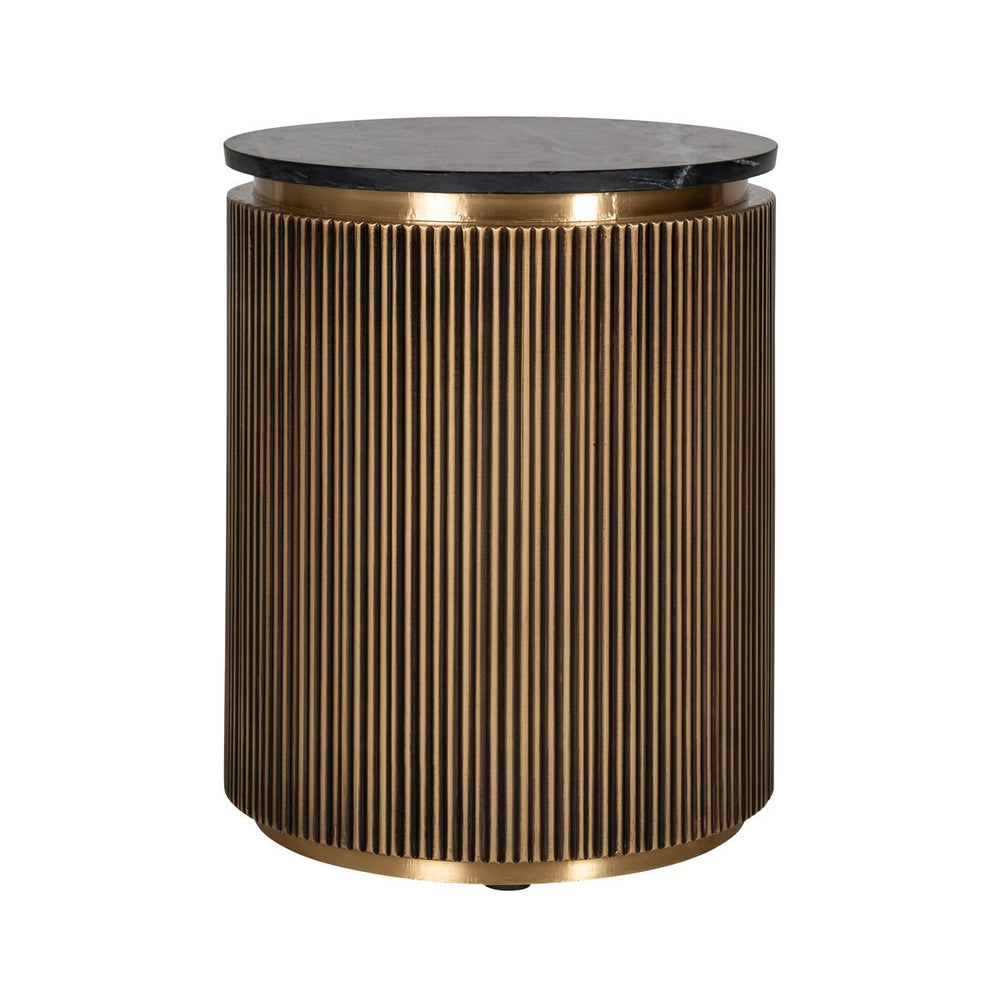 End table Ironville gold 50Ø - Canwell Interiors Limited - Richmond