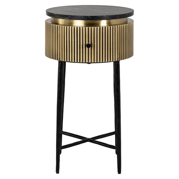 End table Ironville gold - Canwell Interiors Limited - Richmond