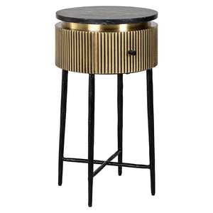 End table Ironville gold - Canwell Interiors Limited - Richmond