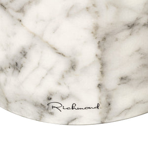 End Table Kita Faux White Marble (white) - XShowhome Limited - Richmond