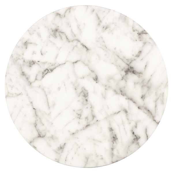 End Table Kita Faux White Marble (white) - XShowhome Limited - Richmond