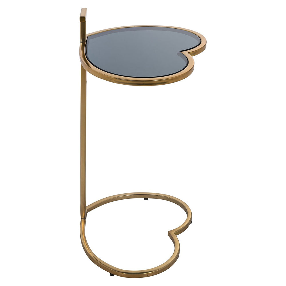 End Table Love Heart (brushed Gold) - Canwell Interiors Limited - Richmond