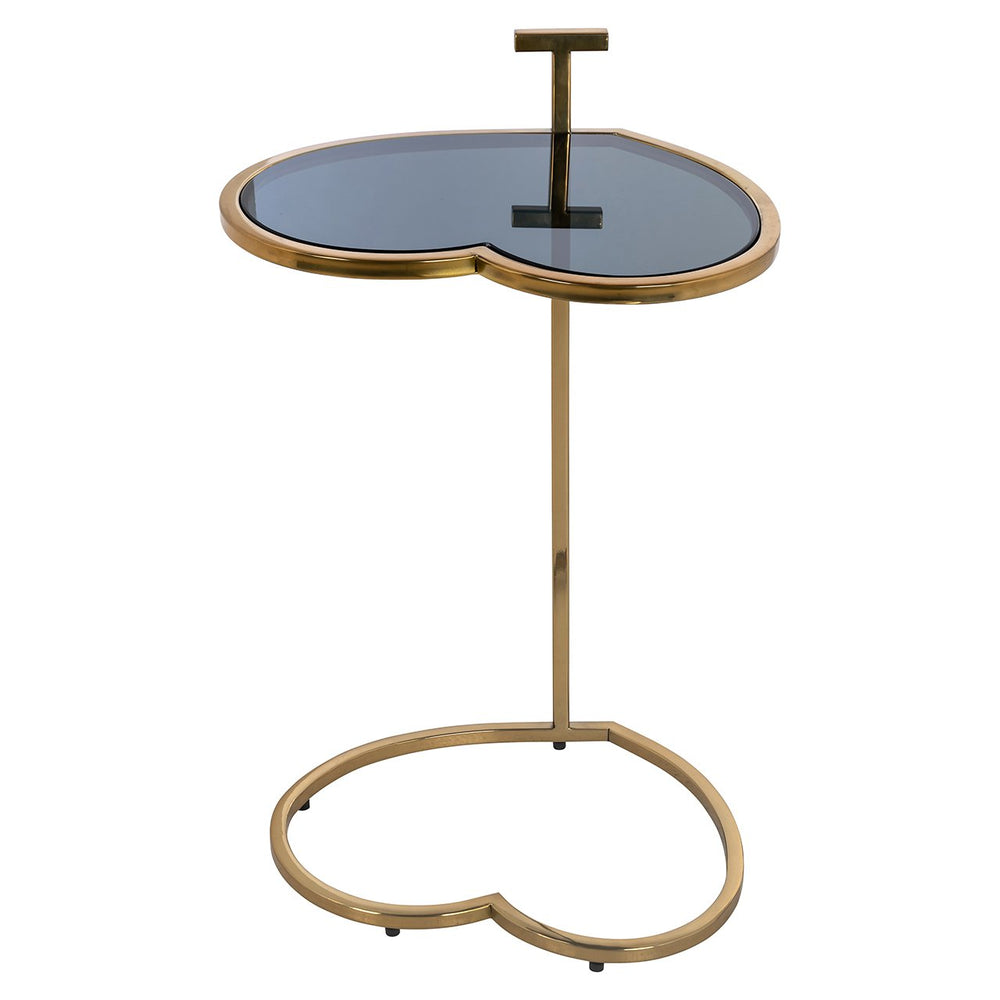 End Table Love Heart (brushed Gold) - Canwell Interiors Limited - Richmond