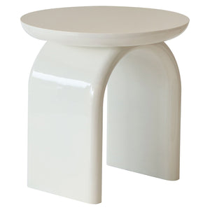 End table Merrick coconut milk - Canwell Interiors Limited - Richmond