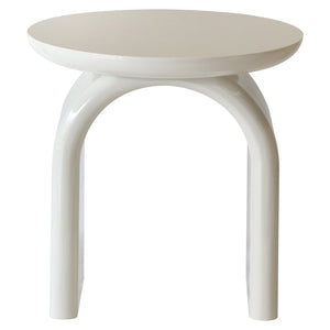 End table Merrick coconut milk - Canwell Interiors Limited - Richmond