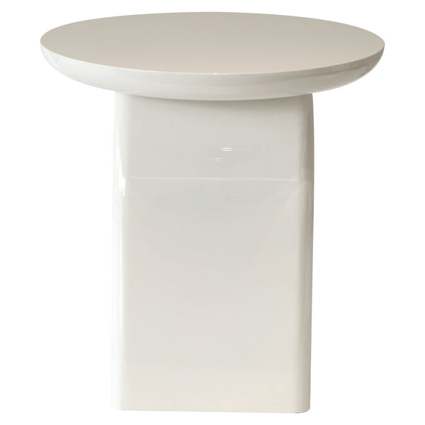 End table Merrick coconut milk - Canwell Interiors Limited - Richmond