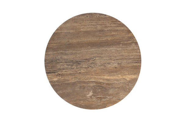 End table Russo brown - brown, W{"value":40.0,"unit":"CENTIMETERS"} H{"value":70.0,"unit":"CENTIMETERS"} D{"value":40.0,"unit":"CENTIMETERS"} - Canwell Interiors Limited - Richmond