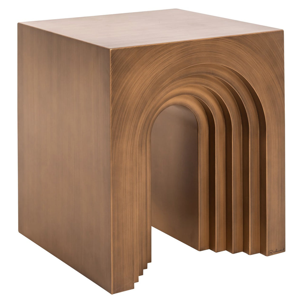 End table Vevey brushed gold - Canwell Interiors Limited - Richmond