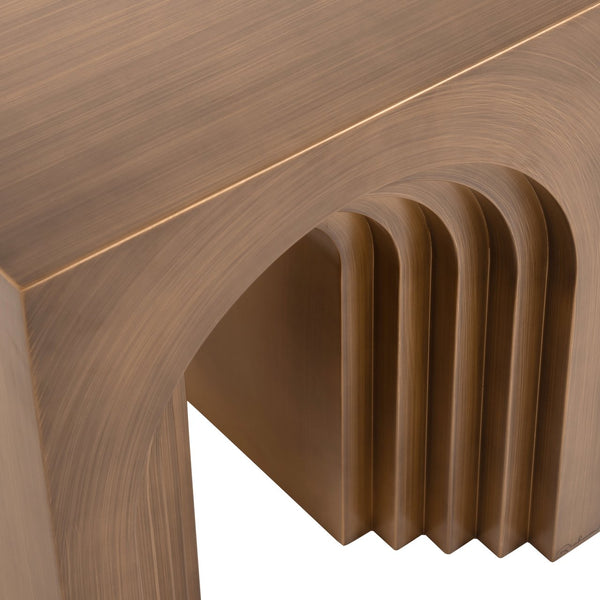 End table Vevey brushed gold - Canwell Interiors Limited - Richmond