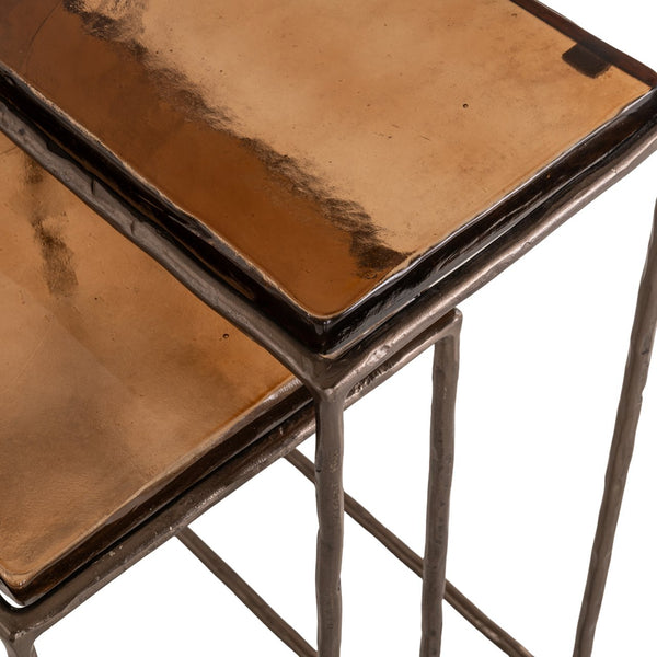 End table Villano bronze (Set of 2) - Canwell Interiors Limited - Richmond