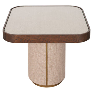 End table Willox brown including glass - Canwell Interiors Limited - Richmond