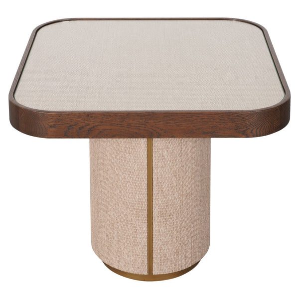 End table Willox brown including glass - Canwell Interiors Limited - Richmond