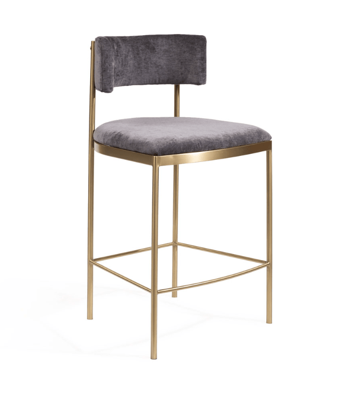 Envie II Counter Stool - Giselle Dark Charcoal - XShowhome Limited - Tommy Franks