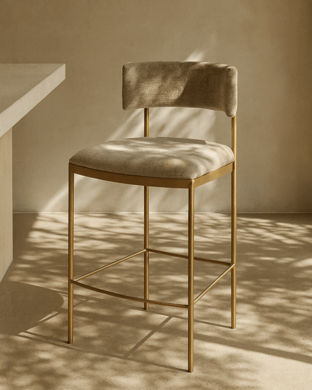 Envie II Counter Stool - Giselle Olive - XShowhome Limited - Tommy Franks