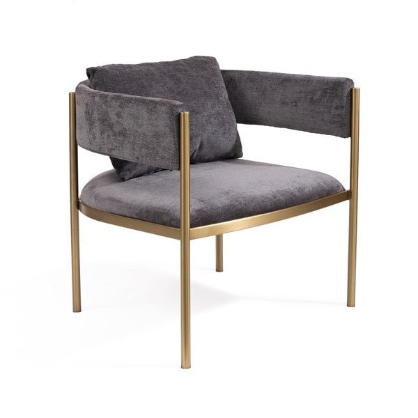 Envie II Lounge Chair - Giselle Dark Charcoal - XShowhome Limited - Tommy Franks