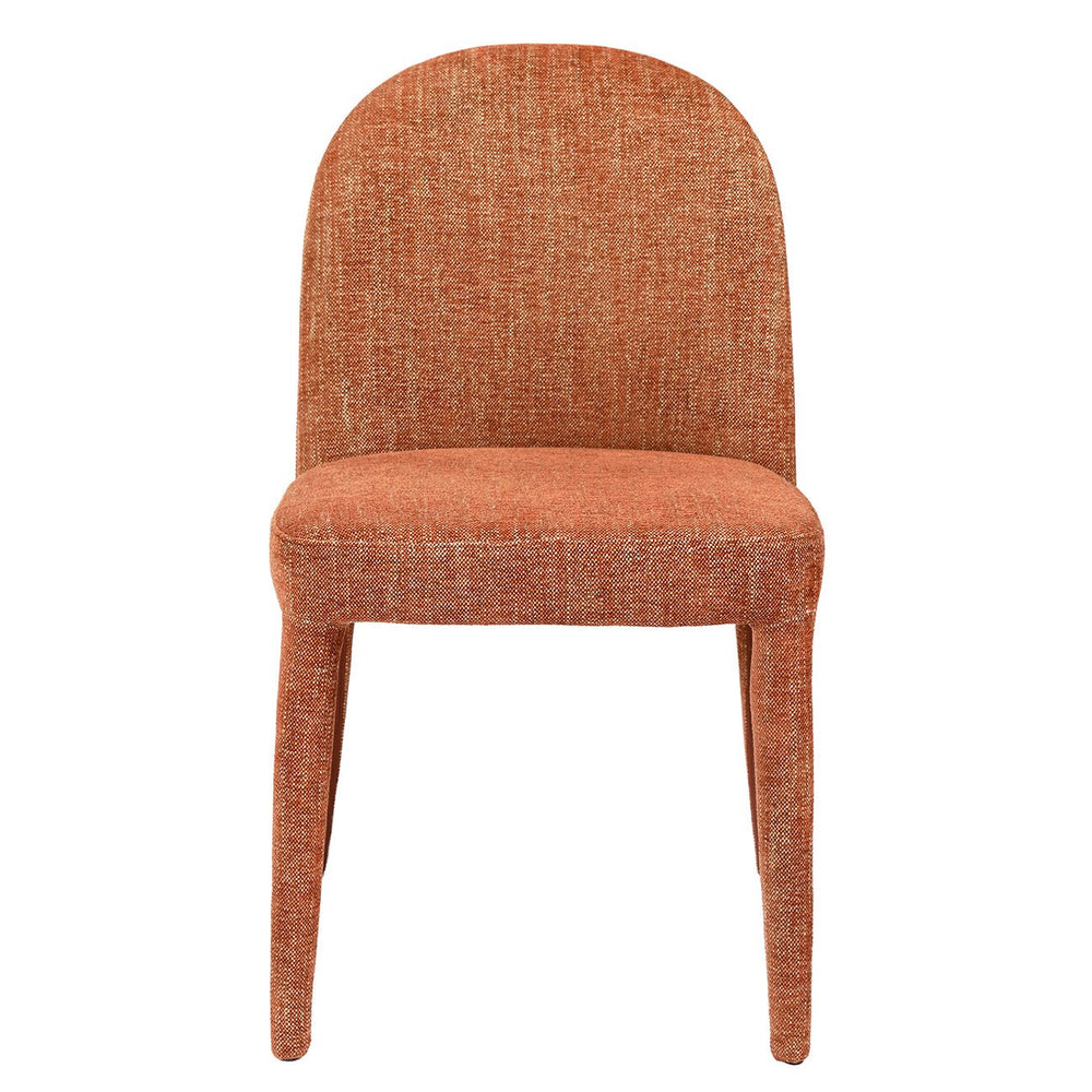 Eska Pair of Upholstered Dining Chairs in Brown - XShowhome Limited - Libra