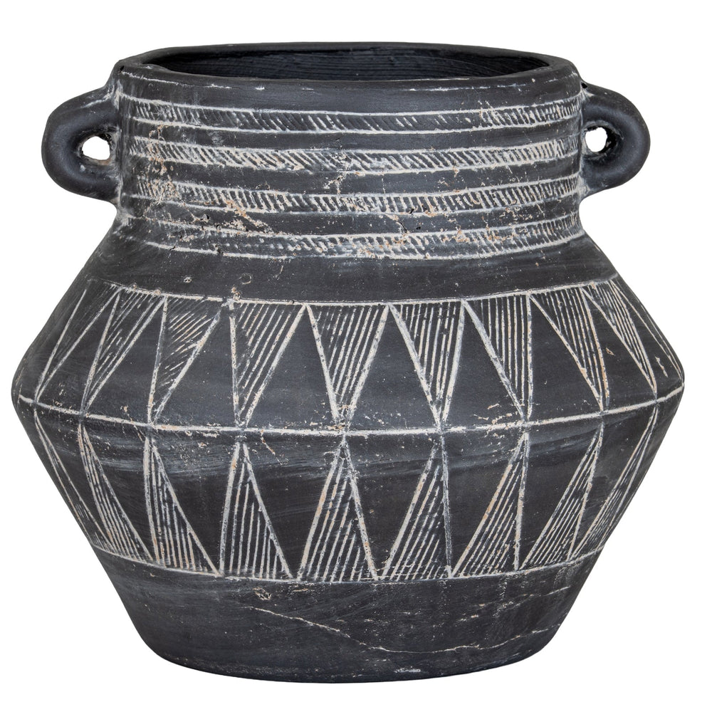 Etched Collection Tall Pot With Handle - Canwell Interiors Limited - Hills