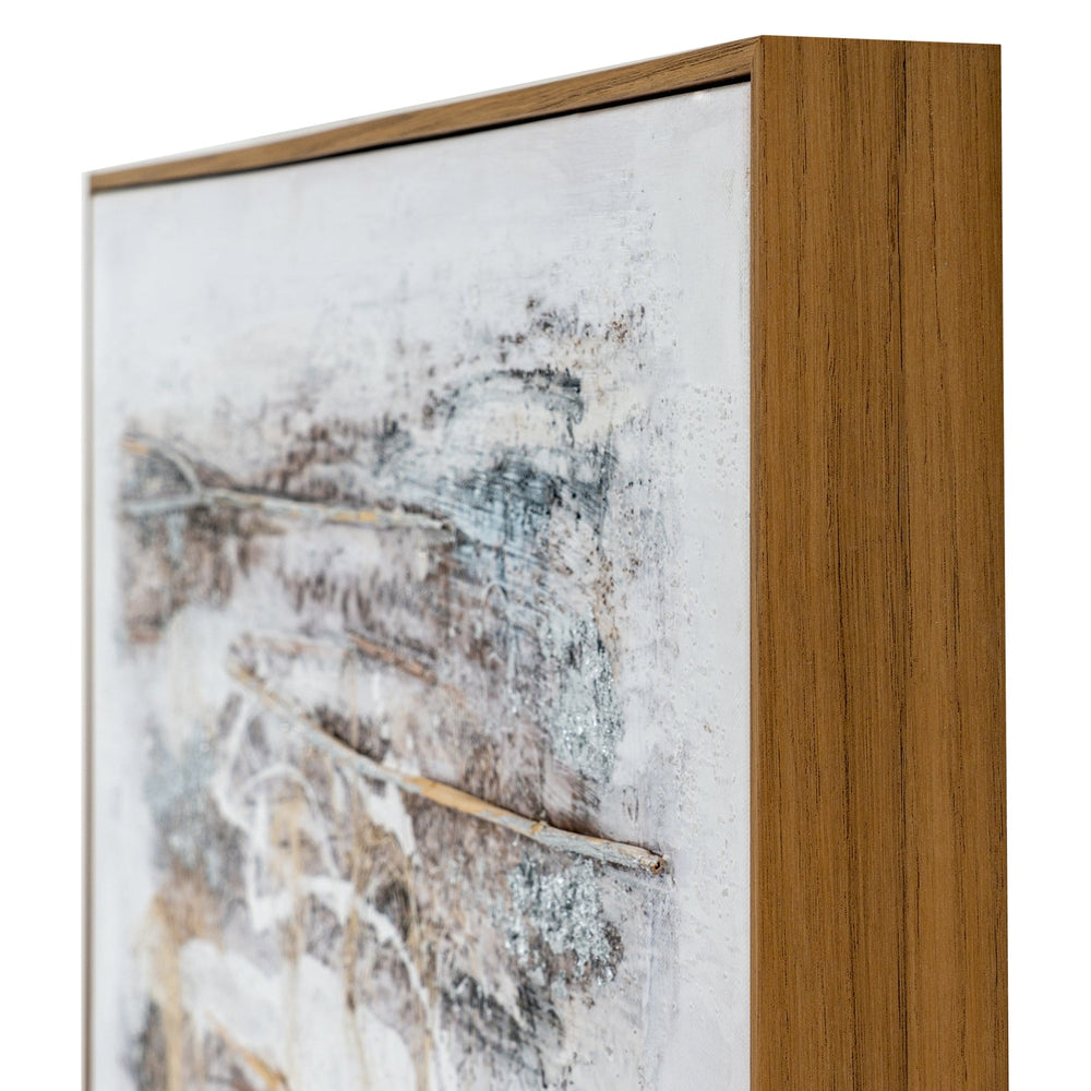 Ethereal Hand Painted Canvas in Frame - Canwell Interiors Limited - Hills