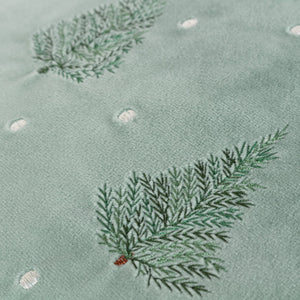 Evergreen Classic Tree 43x43 Feather Filled Cushion Green - Canwell Interiors Limited - Riva