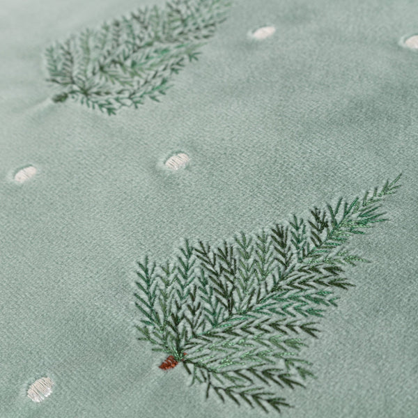 Evergreen Classic Tree 43x43 Feather Filled Cushion Green - Canwell Interiors Limited - Riva