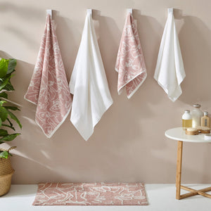 Everybody Jacquard Hand Towel Blush - Canwell Interiors Limited - Riva