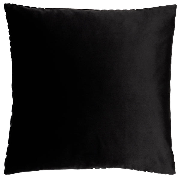 Evoke 45x45 Feather Filled Cushion Black - Canwell Interiors Limited - Riva