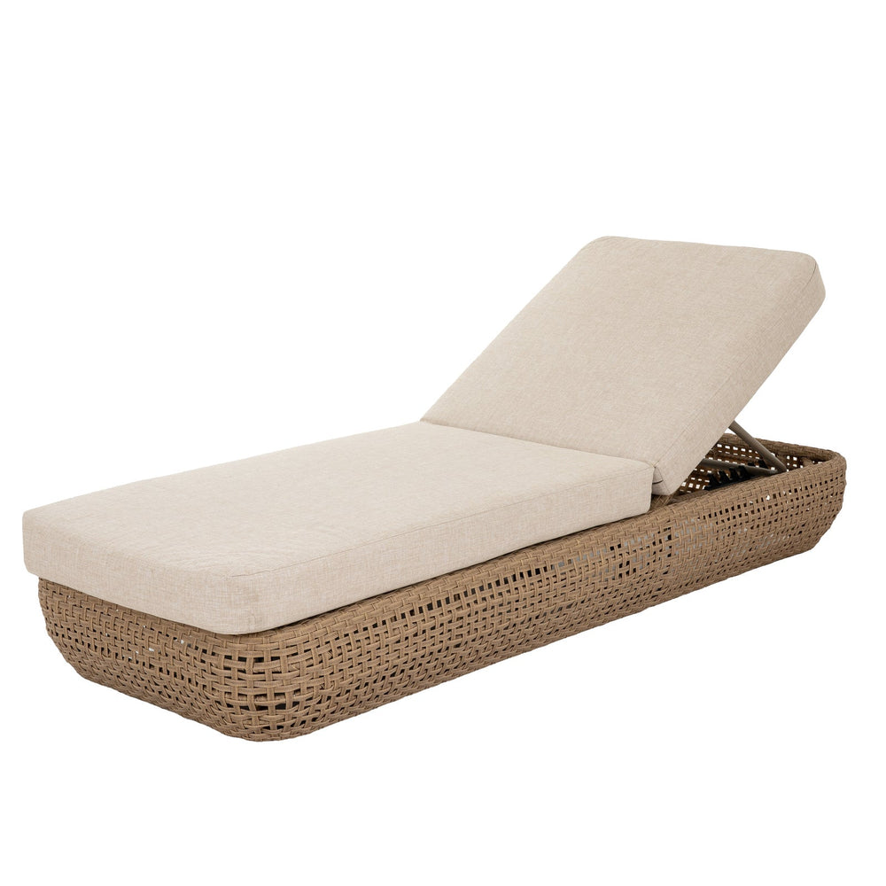 Ex-Display Bloom Outdoor Sunbed - Brown - XShowhome Limited - Hills