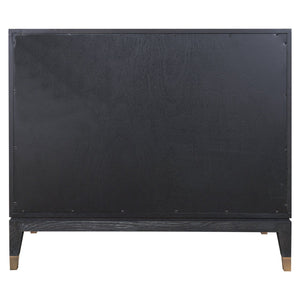 Ex - Display Bloomville 2 - Door Sideboard – Brass & Shagreen Finish - Canwell Interiors Limited - Xshowhome