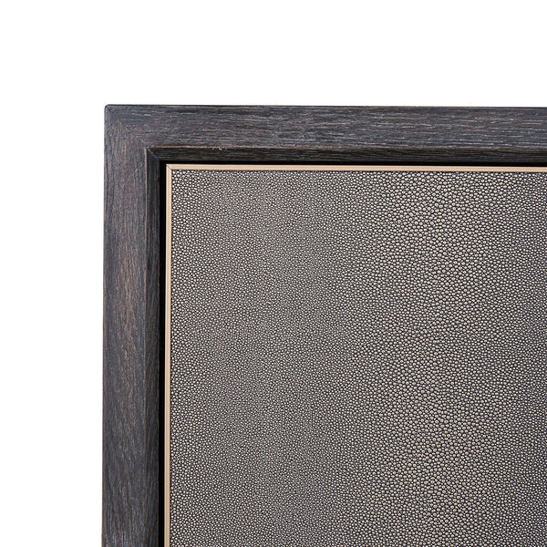 Ex - Display Bloomville 2 - Door Sideboard – Brass & Shagreen Finish - Canwell Interiors Limited - Xshowhome