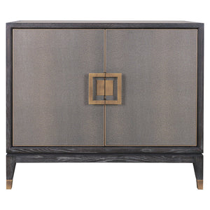 Ex - Display Bloomville 2 - Door Sideboard – Brass & Shagreen Finish - Canwell Interiors Limited - Xshowhome