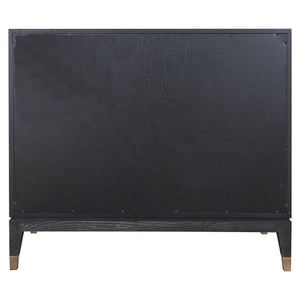 Ex - Display Bloomville 2 - Door Sideboard – Brass & Shagreen Finish - Canwell Interiors Limited - Xshowhome