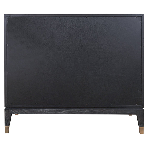 Ex - Display Bloomville 2 - Door Sideboard – Brass & Shagreen Finish - Canwell Interiors Limited - Xshowhome