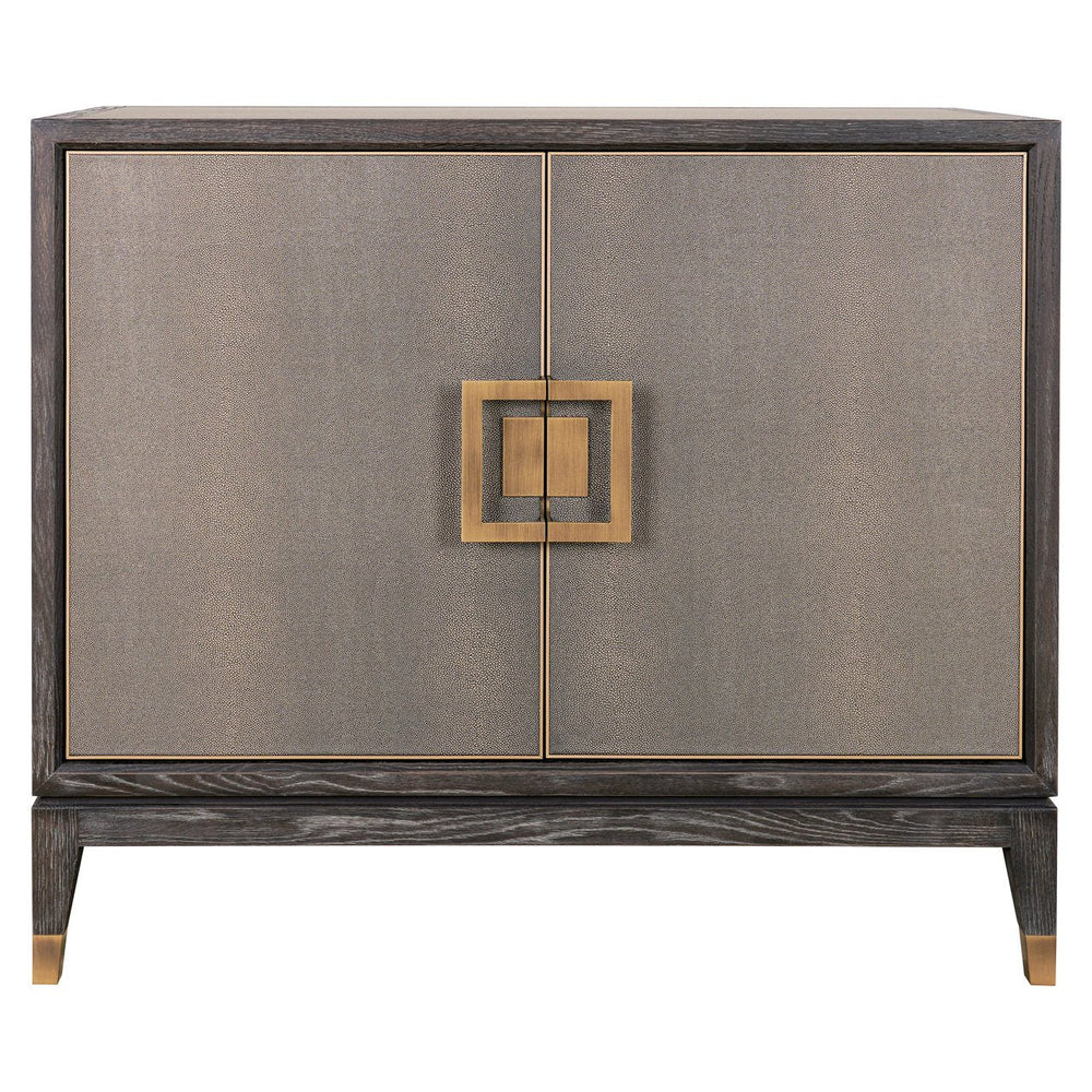 Ex - Display Bloomville 2 - Door Sideboard – Brass & Shagreen Finish - Canwell Interiors Limited - Xshowhome