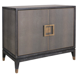 Ex - Display Bloomville 2 - Door Sideboard – Brass & Shagreen Finish - Canwell Interiors Limited - Xshowhome