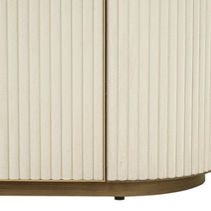 Ex - Display Bloomville Chest of Drawers – Brass & Shagreen Finish - Canwell Interiors Limited - Xshowhome