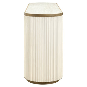 Ex - Display Bloomville Chest of Drawers – Brass & Shagreen Finish - Canwell Interiors Limited - Xshowhome