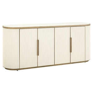 Ex - Display Bloomville Chest of Drawers – Brass & Shagreen Finish - Canwell Interiors Limited - Xshowhome
