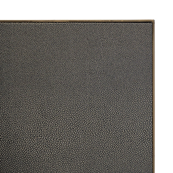 Ex - Display Bloomville Dining Table – Brass Shagreen incl. Glass Top 230 - Canwell Interiors Limited - Xshowhome