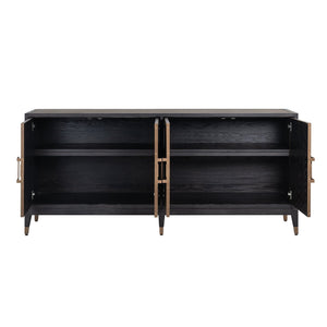 Ex - Display Bloomville Sideboard – 4 - Door, Shagreen - Canwell Interiors Limited - Xshowhome