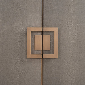 Ex - Display Bloomville Sideboard – 4 - Door, Shagreen - Canwell Interiors Limited - Xshowhome