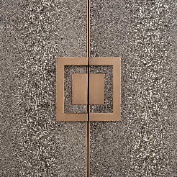 Ex - Display Bloomville Sideboard – Brass & Shagreen Finish - Canwell Interiors Limited - Xshowhome