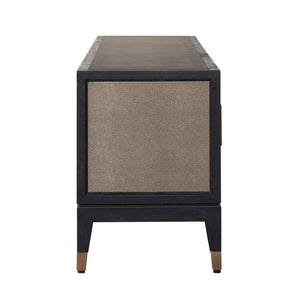 Ex - Display Bloomville TV Cabinet – Brass Shagreen - Canwell Interiors Limited - Xshowhome