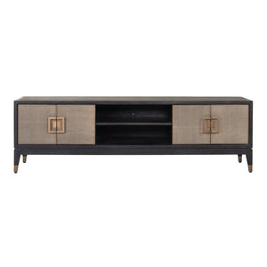 Ex - Display Bloomville TV Cabinet – Brass Shagreen - Canwell Interiors Limited - Xshowhome